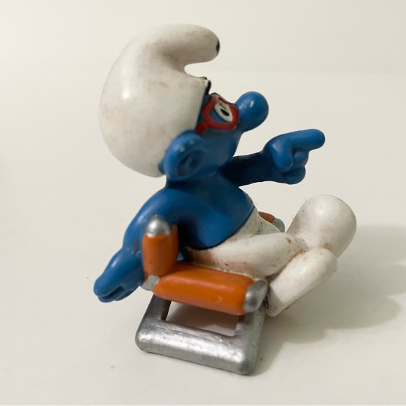 The Smurfs Schleich Film Director Smurf Figure Toy - Picture 5 of 10